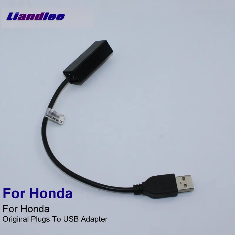 

Liandlee Original Plugs To USB Adapter Connector For Honda All Models Car CD Radio Audio Media Cable Wire