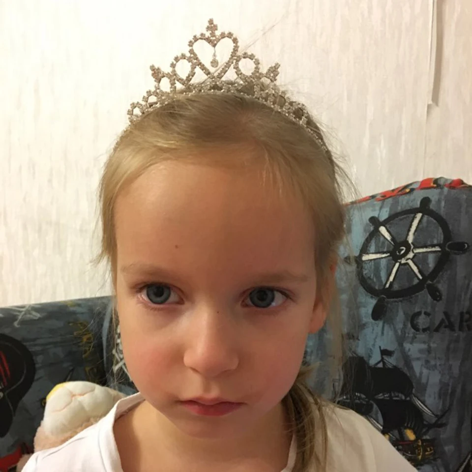 Головная повязка Vogue для маленьких девочек головная принцессы с короной