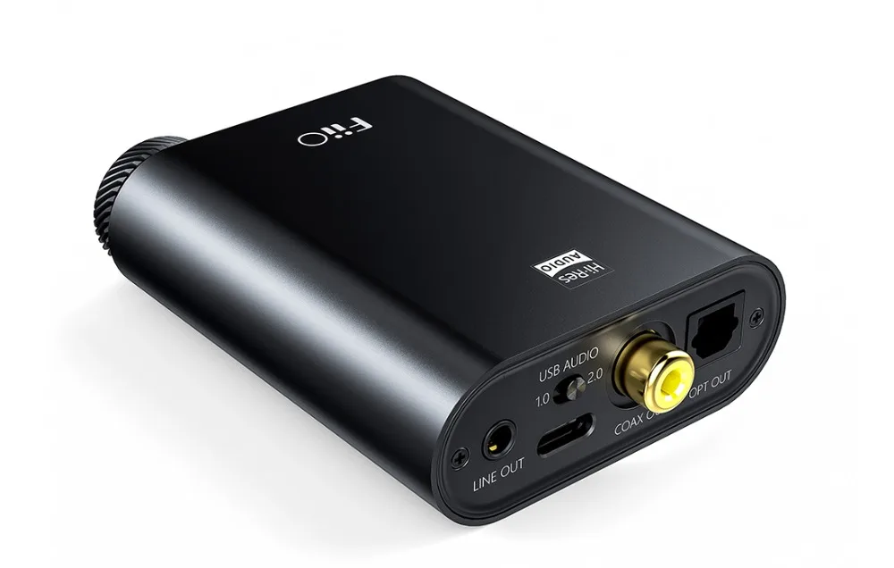 Новый портативный усилитель для наушников FiiO K3 ES9038Q2M DSD USB DAC ПК поддержка