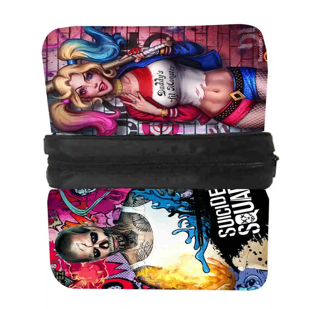 Индивидуальный заказ FNAF аниме pringing Pencilbag Харли Квинн Джокер Тигр пространство