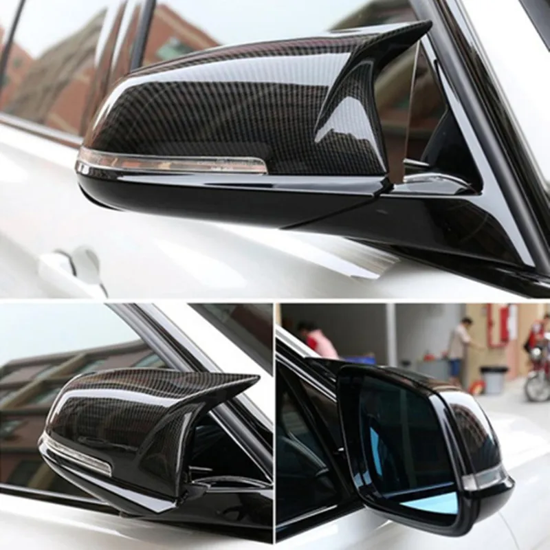 

1 Pair Rearview Mirror Cover Cap Mirror Housing Cover Rearview Cap For BMW 220i 328i 420i F20 F21 F22 F30 F32 F33 F36 X1 E84