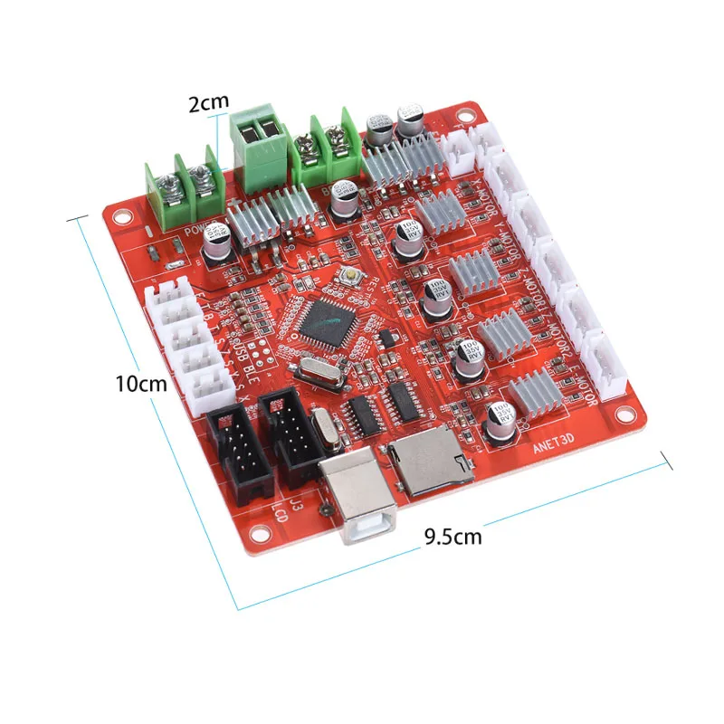 Anet e12 300*300*400 мм больше 3d системная плата принтера управления обновление