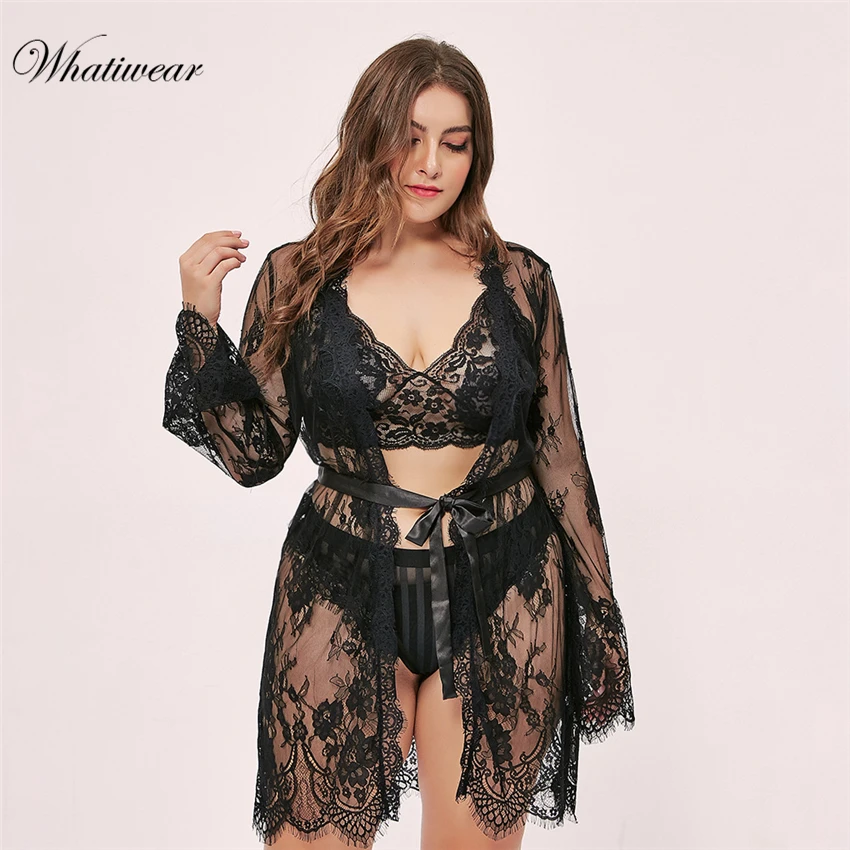 Whatiwear цельная ночная рубашка Ночное эротическое нижнее белье кружевные разрезы ночная рубашка с v-образным вырезом Ночная рубашка в винтажном стиле женская пижама