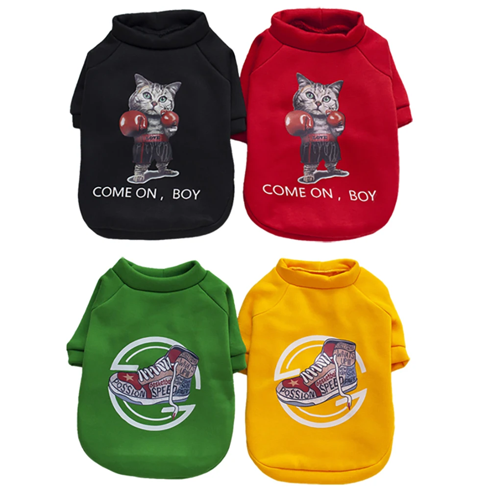 Дышащая одежда для собак средних и мелких мягкий собачий Hoddie собаки чихуахуа