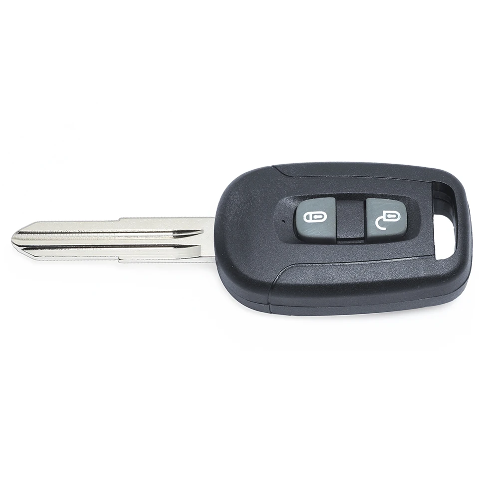 Keyecu дистанционный брелок 2 кнопки 433 МГц ID46 чип для Chevrolet Captiva 2008 2013|Ключ от авто| |