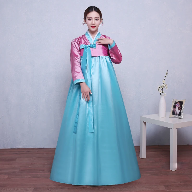 New Korean Palace Hanfu Traditional Costumes Female Costume Dance Ethnic Stage Role Playing |