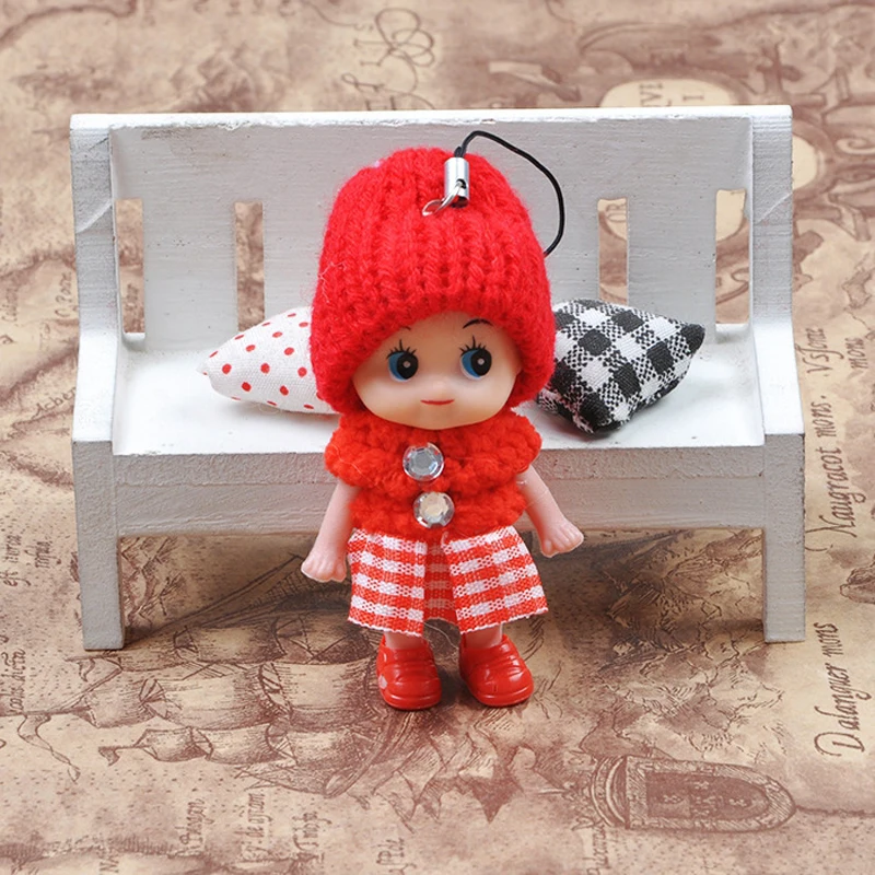 100Pcs/lot Mini Fashion Girls Toys with dress dolls Interactive Beautiful Handmade Princess Birthday Gifts For Girl 002 | Игрушки и