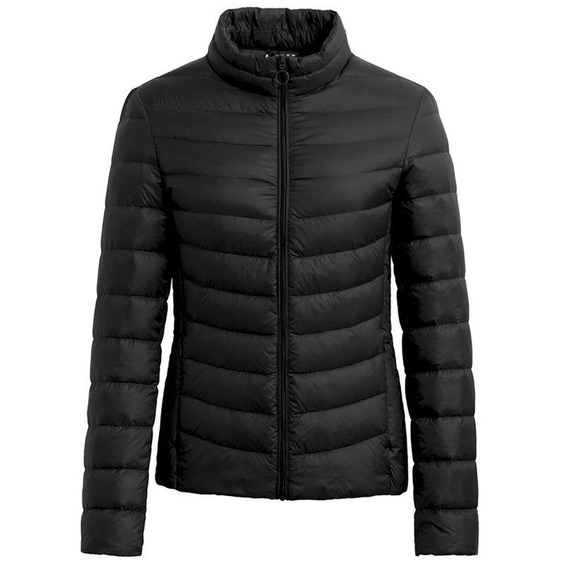 Semir бренд 2019 Новый женский 90% белый пуховик сверхлегкий на утином пуху