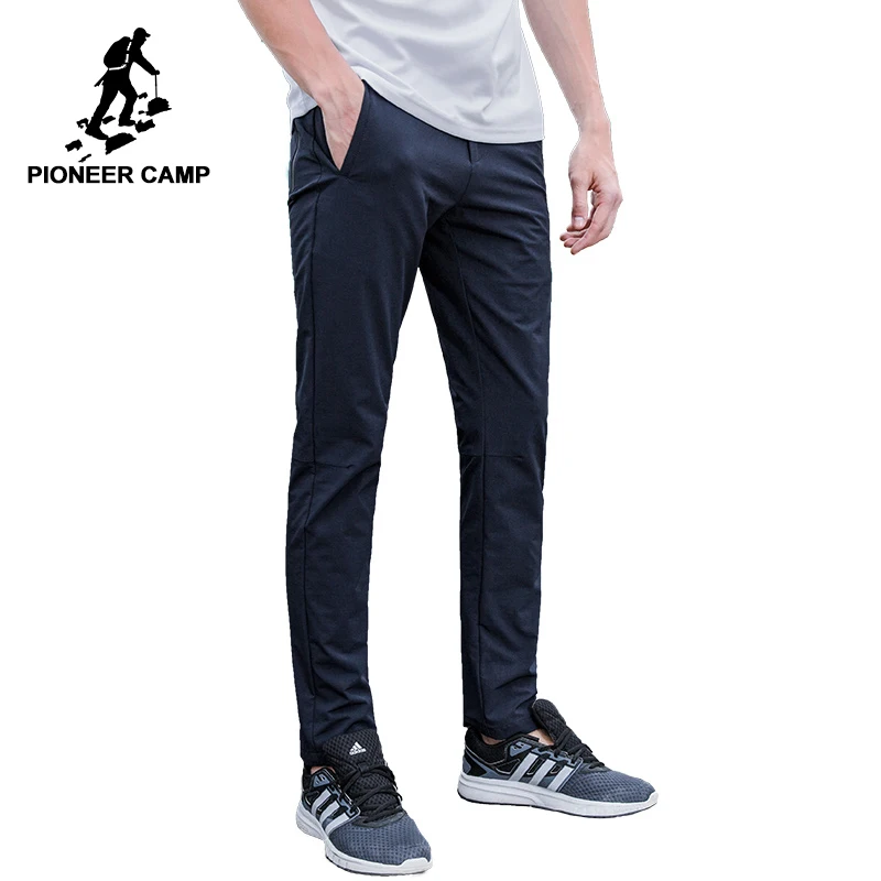 Pioneer Camp Новые водонепроницаемые повседневные штаны Мужская брендовая одежда