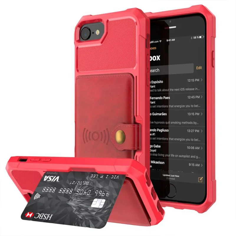 Чехол-бумажник Tikitaka из искусственной кожи для iPhone11Pro Max 11 X XR XS Max 11Pro 8 Plus, деловой откидной Чехол с пряжкой для iPhone7 7Plus 6 6s Plus X10 Funda
