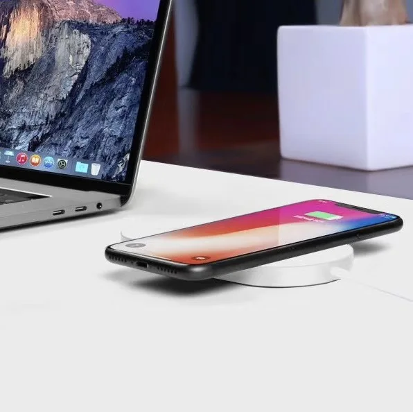 Беспроводное зарядное устройство FEBIDEA 2 в 1 для iphone X 8 Plus applewatch 3 Airpower XR XS MAS