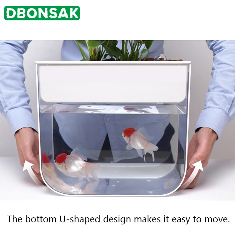 Симбиоз для рыб и овощей гидропонный контейнер без воды аквариумный ленивый