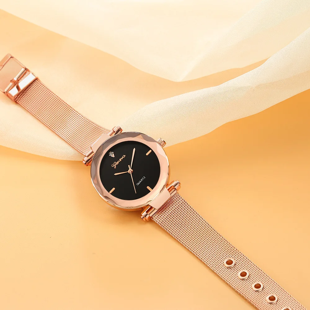 2018 Best Selling Watch Fashion Women Watches Luxury Stainless Steel Mesh Band Star Ladies Quartz Wrist New zegarek damski | Наручные