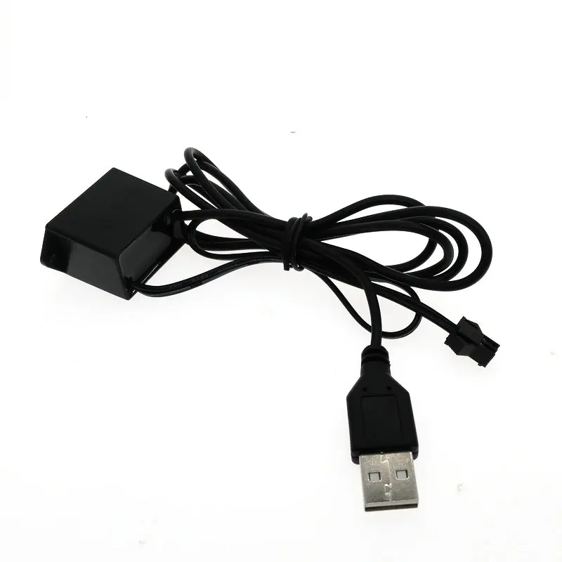 USB Инвертор контроллер питания для светодиодного провода 1 5 м светящийся гибкий