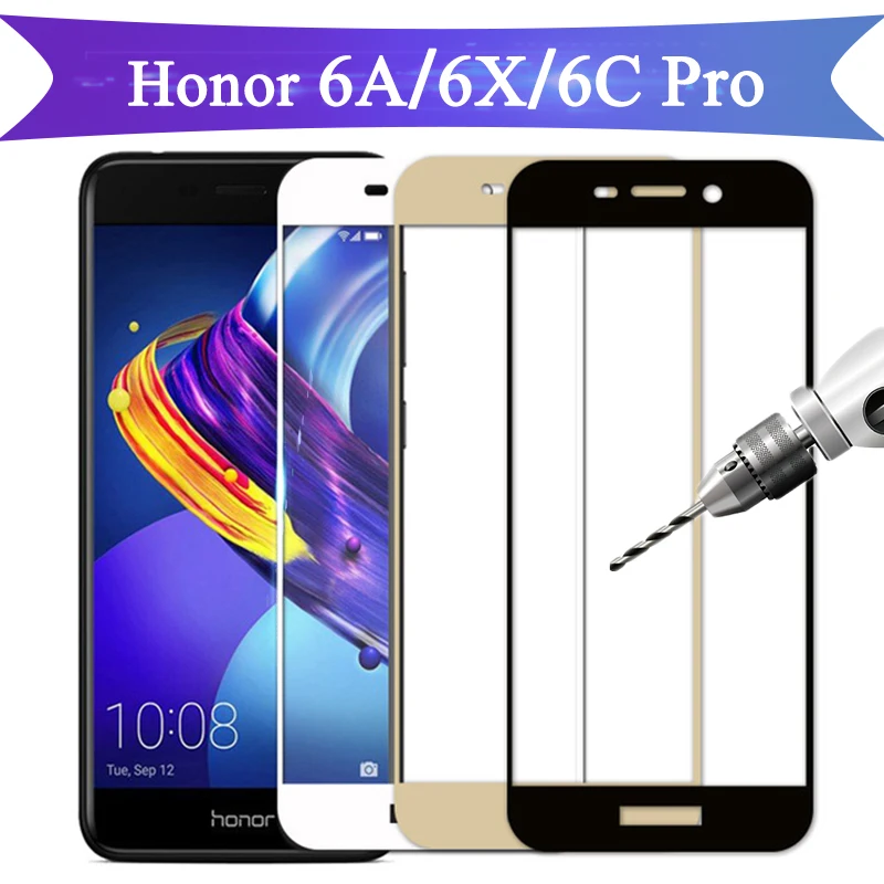 Защитное стекло honor 6a для huawei 6c pro 6x6 c a a6 c6 x6 закаленное защитное 6cpro Защитная