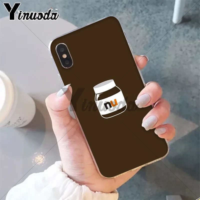 11pro MAX I Love Kawaii nutella мягкий чехол для телефона из ТПУ iPhone 6S 6plus 7 7plus 8 8Plus X Xs 5 5S XR |