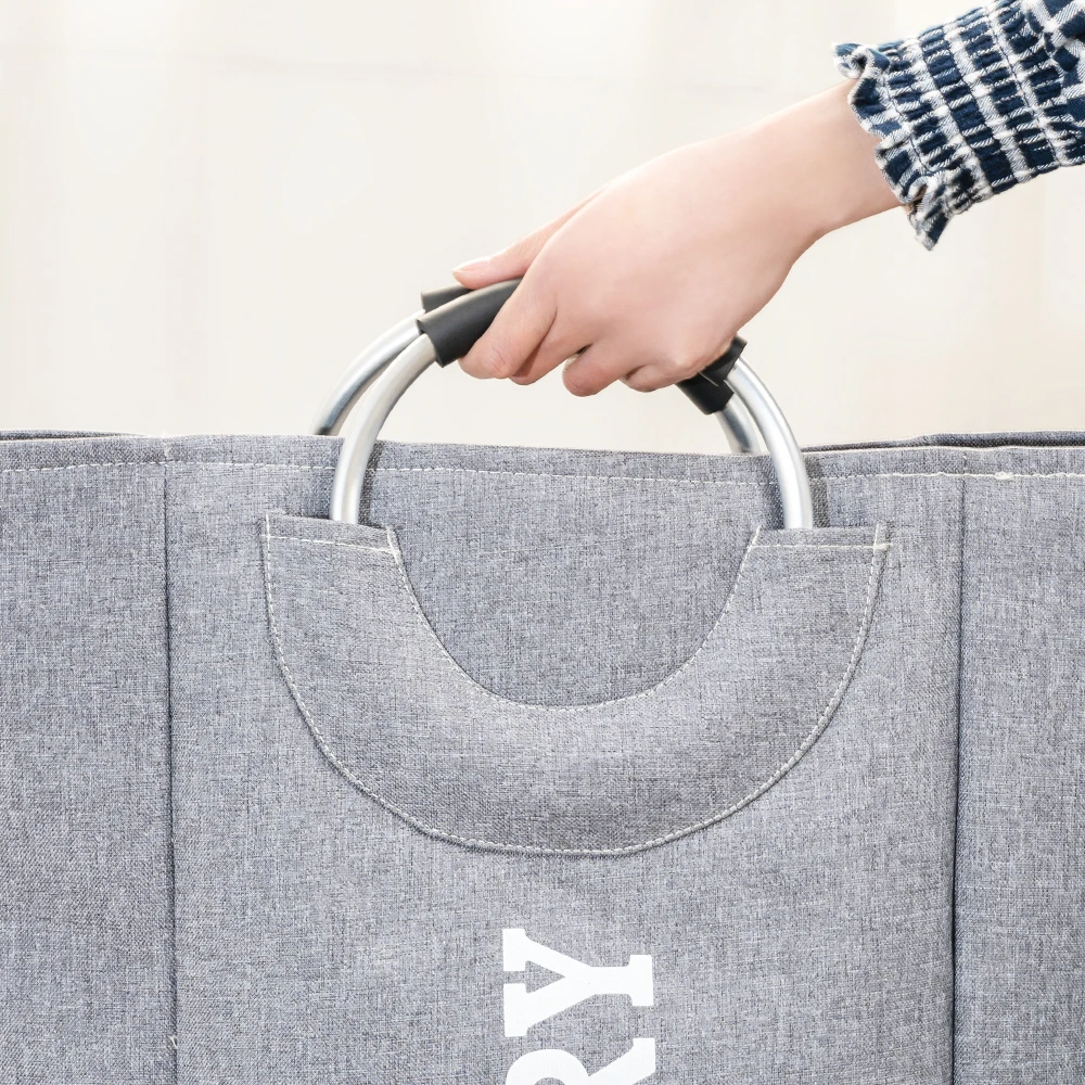 SHUSHI 2019 new design large laundry bags &amp baskets water proof model Laundry hamper bucket Portable linen Basket | Дом и сад