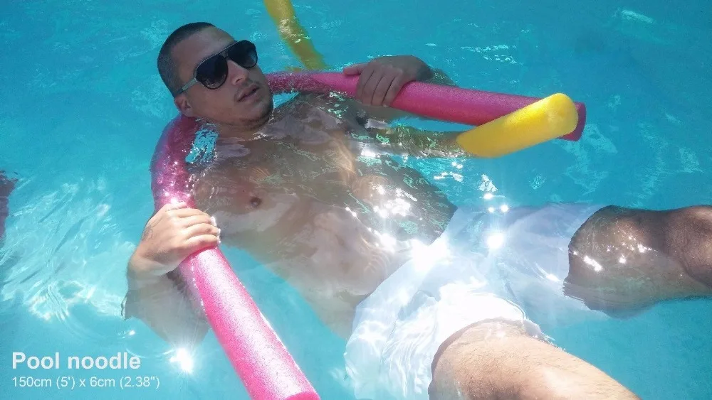 Полая плавающая пена EPE для бассейна лапша очки воды вспомогательное