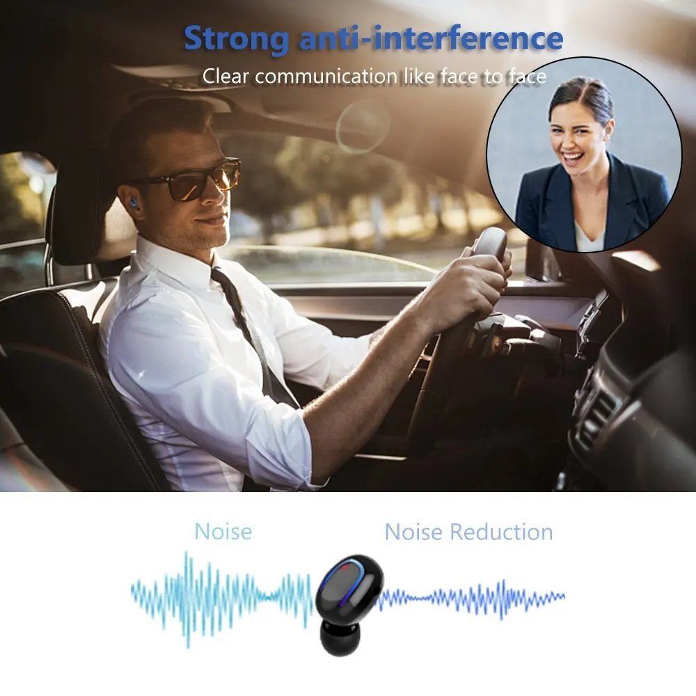 беспроводные наушники Bluetooth 5 0 TWS q32 Blutooth гарнитура спортивные игровая PK