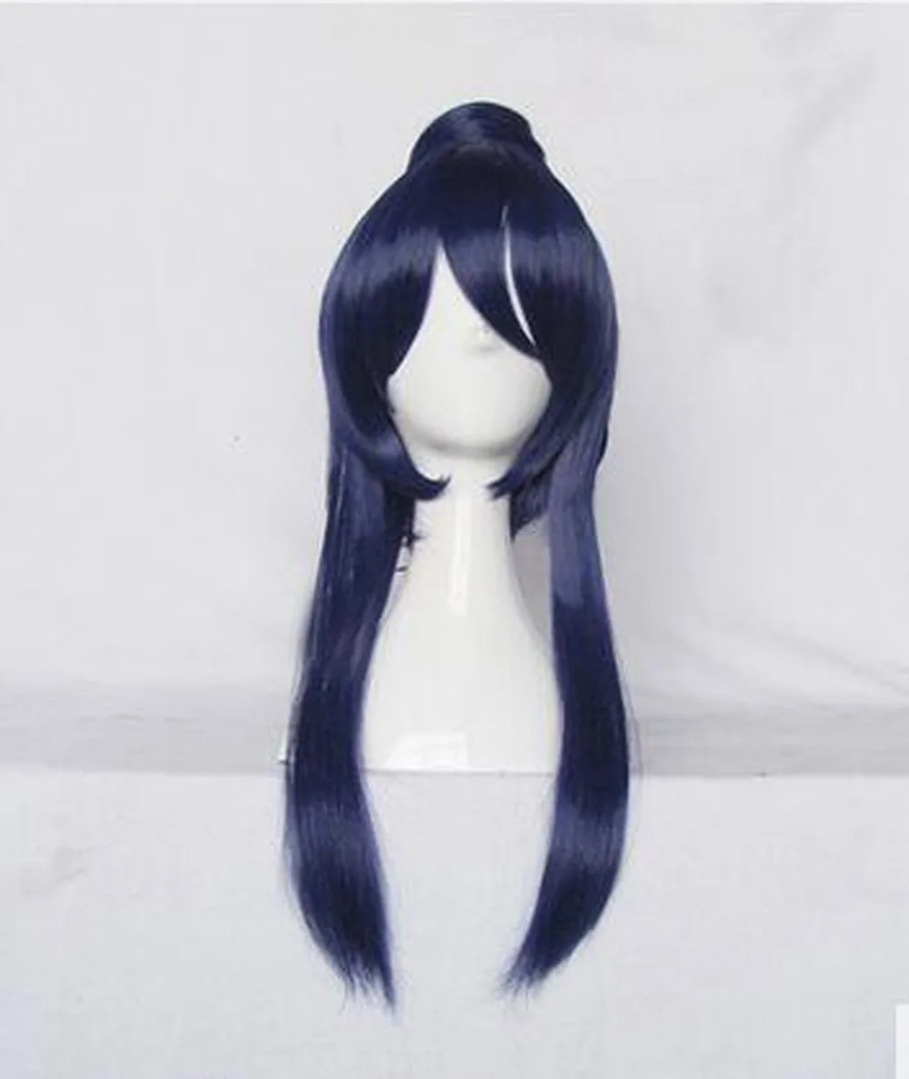 Обуздать Королевский Фиолетовый 60 см Длинные Волосы Косплей Парик|cosplay wig|hair