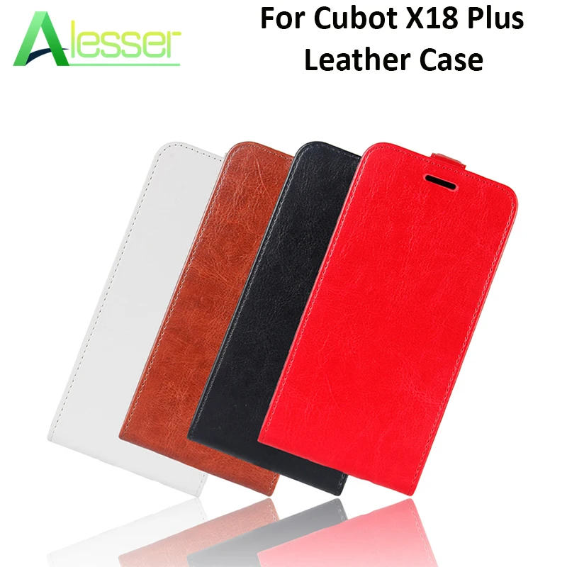 Alesser для Cubot X18 Plus кожаный чехол Роскошный футляр из искусственной кожи задняя