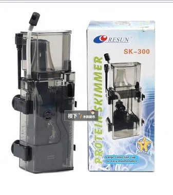 SK 300 протеиновый скиммер 4 Вт 300л/ч для аквариума|protein skimmer|skimmer 300lmarine tank skimmer |