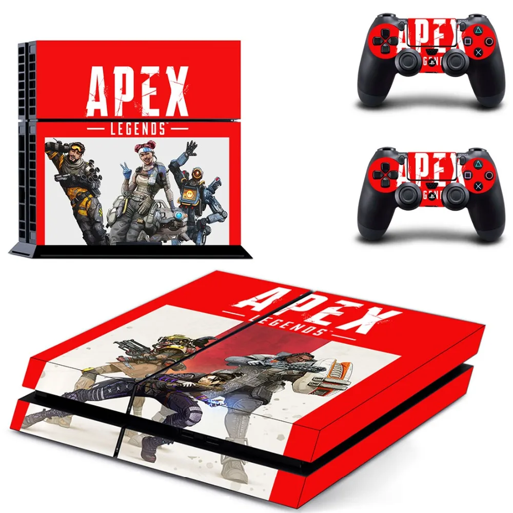 APEX Legends PS4 наклейка на кожу Виниловая для Sony Playstation 4 консоль и 2 контроллера