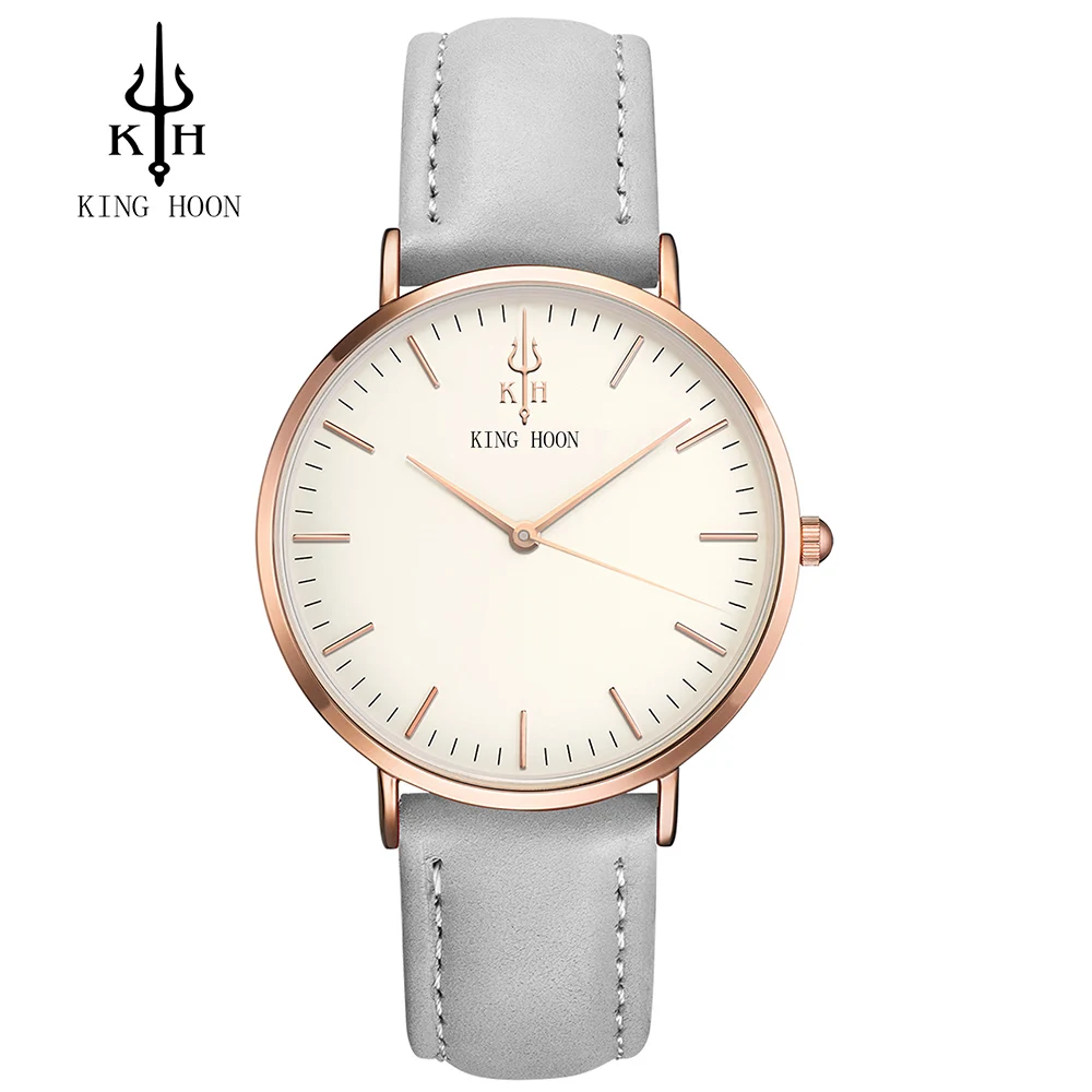 Часы наручные KING HOON мужские/женские кварцевые брендовые модные повседневные