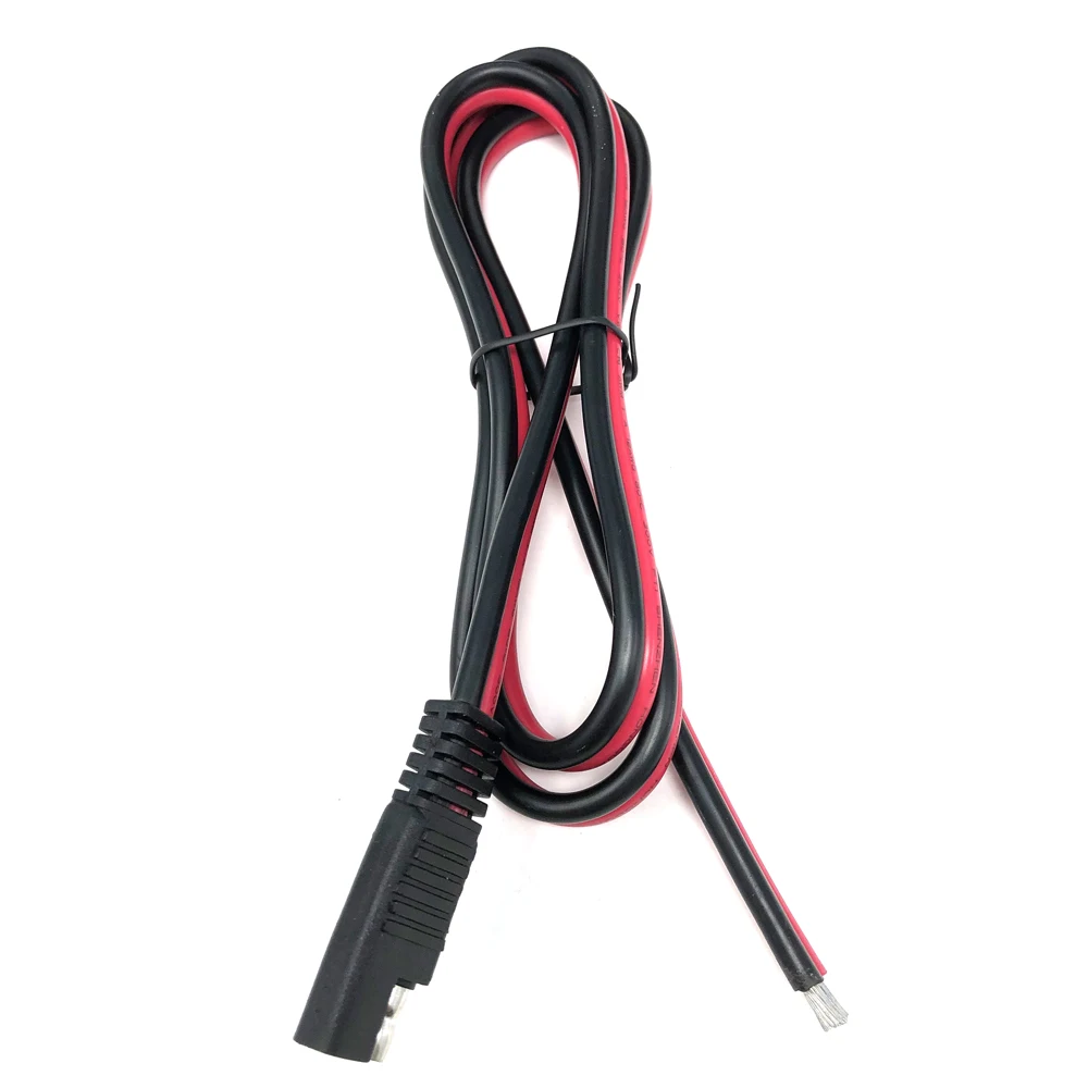 DIY 100 см 12AWG 30A вилка sae жгут удлинитель Соединительный кабель удлинительные линии
