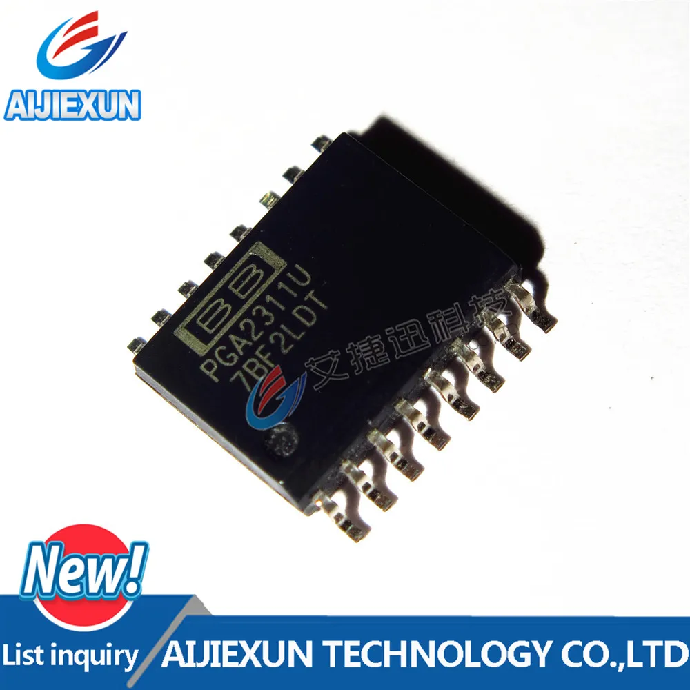 

2Pcs PGA2311U SOP-16 Stereo Audio Volume Control 16-Pin SOIC Tube in stock 100% New and original