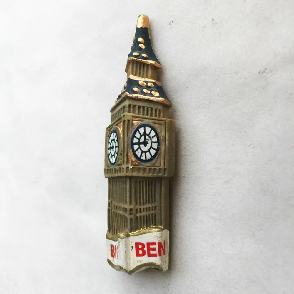 BABELEMI London UK Big Ben Souvenir Fridge Magnet Travel Tourist Souvenirs Refrigerator Magnetic Stickers Home Decoration|Магниты на
