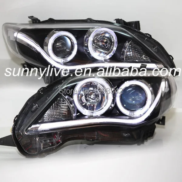 Светодиодная лента ангельские глазки для TOYOTA Corolla Altis 2011 2012 года YZ|lamp electronic|lampa8 phone
