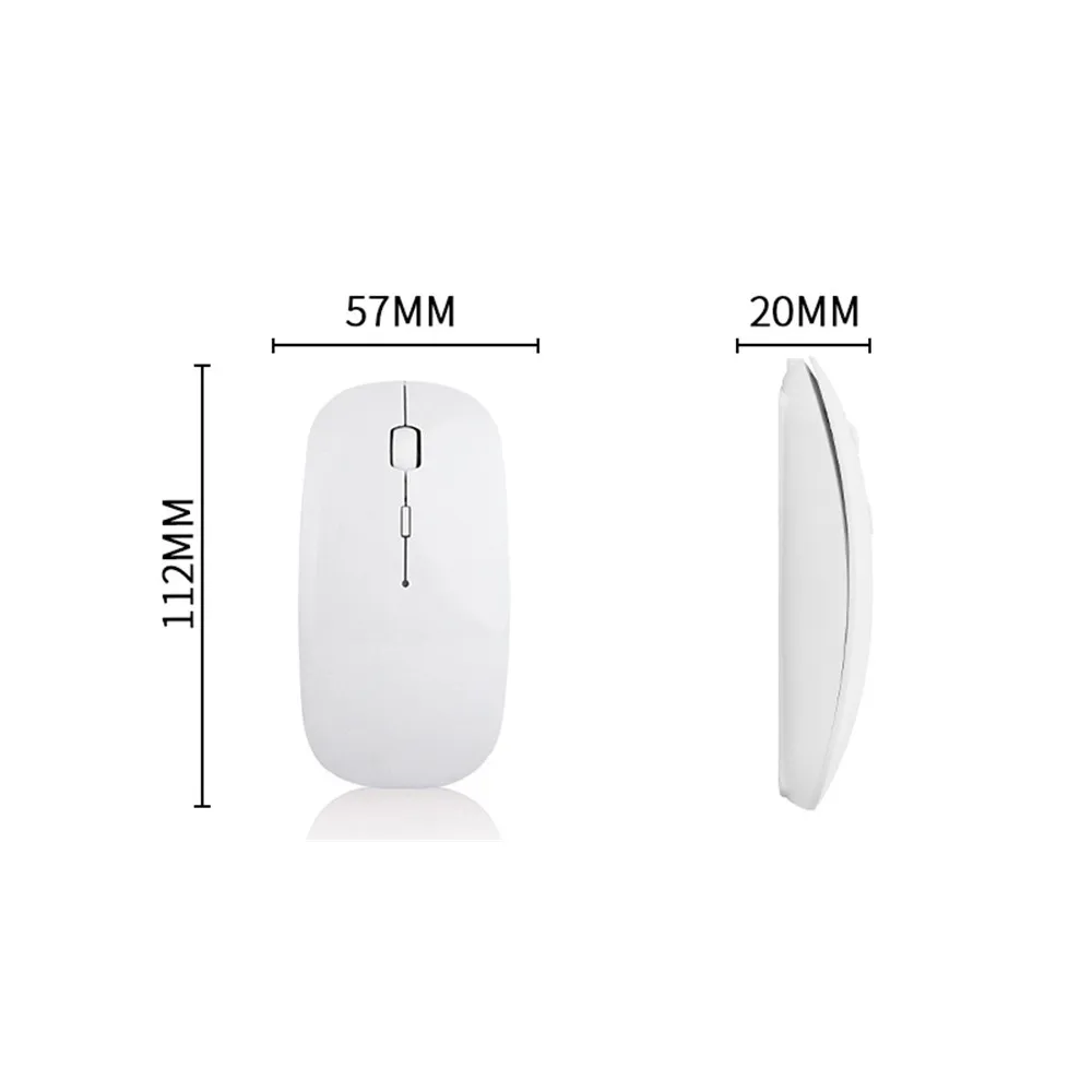 Мышь Raton Bluetooth Беспроводная Бесшумная перезаряжаемая USB игровая компьютерная мышь для ноутбука sem fio inalambrico 18Nov26