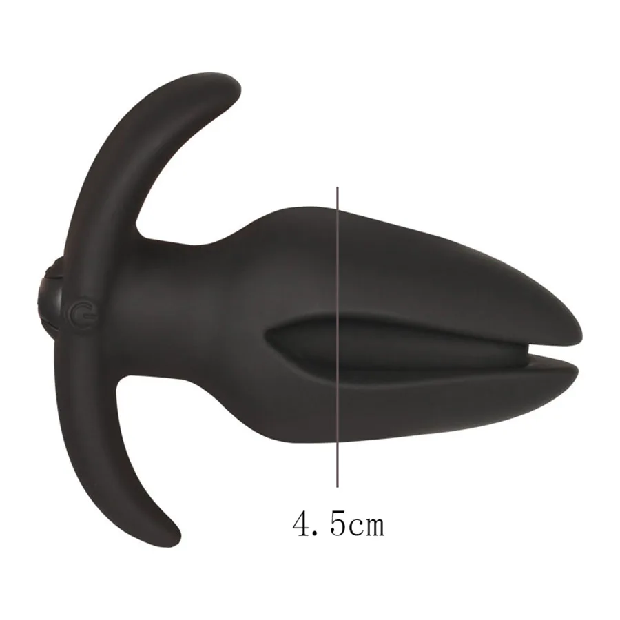 10-Mode RechargeableExpanding Butt Plug Silicone анальный расширитель Prostate &amp G-Spot Anal вибратор