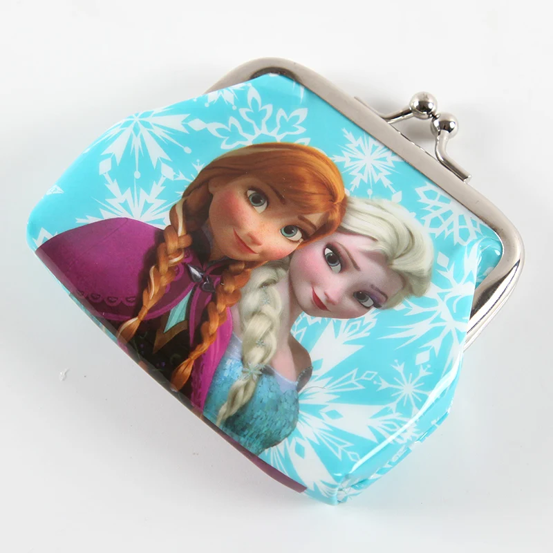 1 шт. мини-Кошельки для монет disney Frozen, кошелек для детей, Детский кошелек, подарки на день рождения, подарки для девочек, индивидуальный подарок
