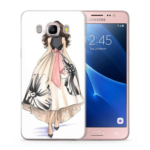 Мягкий чехол для Funda Samsung Galaxy J7 2016 J710 J710F чехлы телефонов с узором TPU мраморный