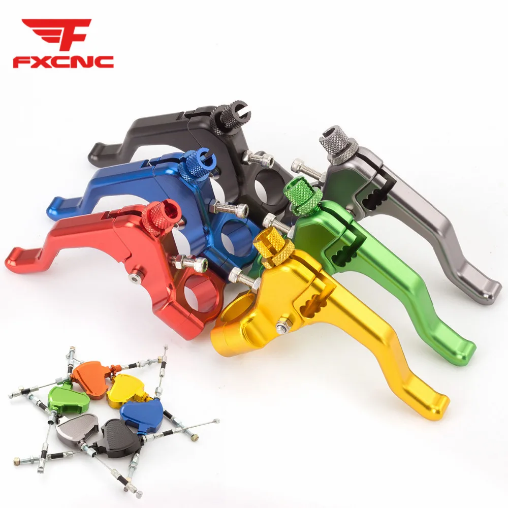 7/8 &quotCNC производительность мотоцикла трюк рычаг сцепления кабель Окунь для Kawasaki