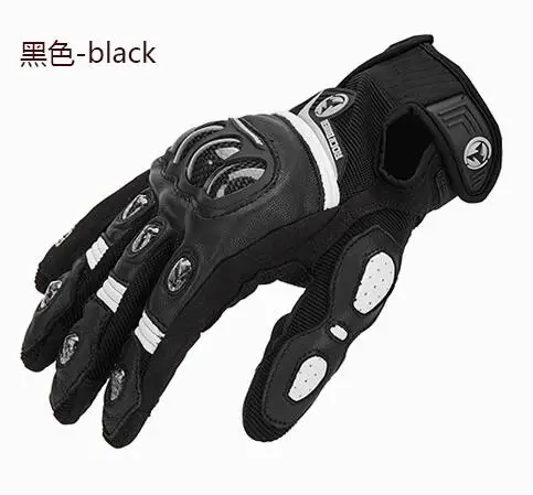 Женские Мотоциклетные Перчатки Rock Biker кожаные перчатки для езды по