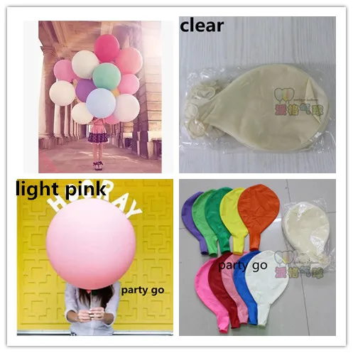 36-дюймовые латексные воздушные шары все цвета большой шар день рождения свадьба