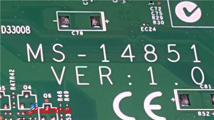 Б/у б/у материнская плата для ноутбука MSI CX41 |