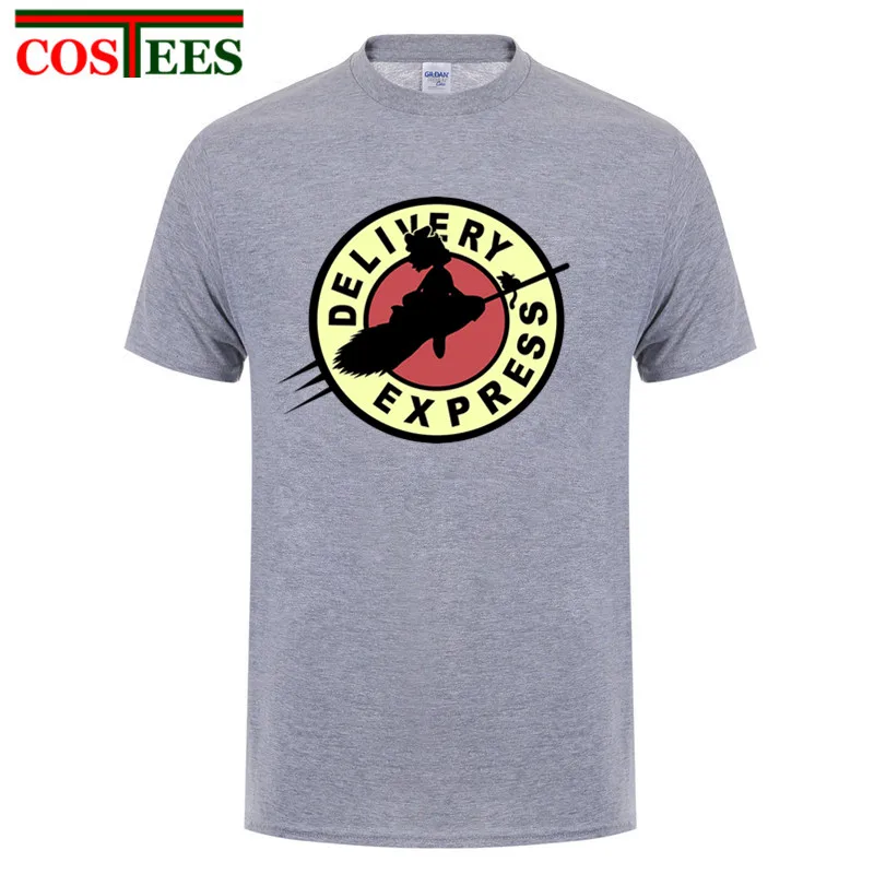 Модная забавная футболка с доставкой аниме Мужская рисунком планеты ведьмы