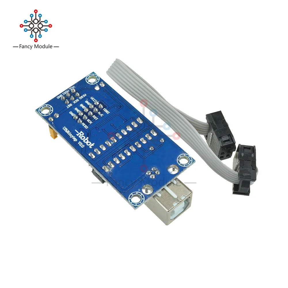 1 компл. USBTiny USBtinyISP AVR ISP программатор загрузчик для Arduino Meag2560 R3 с 10-контактным
