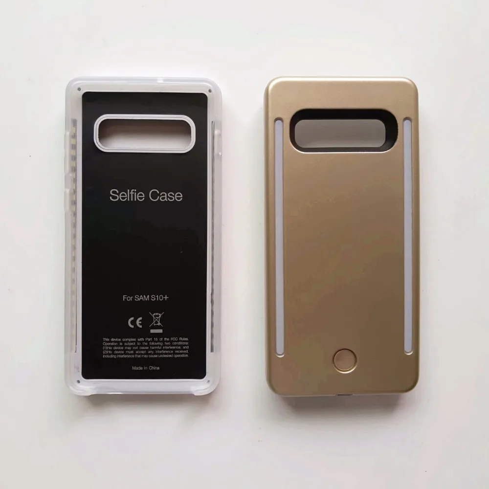 Для Galaxy S10 S8 S9 plus анти-осень 3 поколения светодиодный роскошный светящийся защитный чехол для телефона чехол сумка для samsung S10 чехол