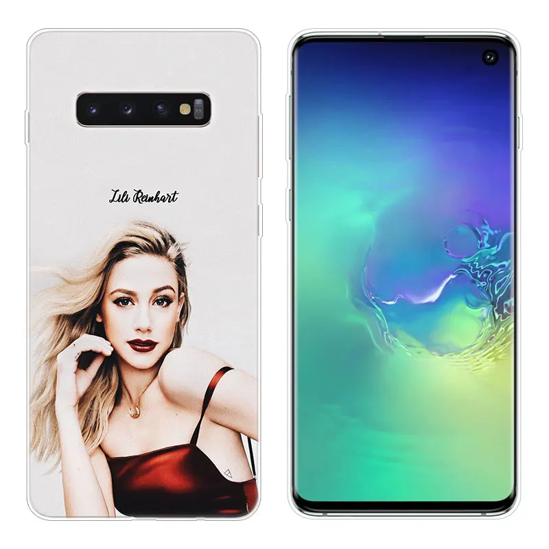 Мягкий силиконовый чехол Lili Reinhart Riverdale для Samsung Galaxy S10 S9 S8 Plus S7 Edge A6 A8 A7 A9 2018 A5 2017