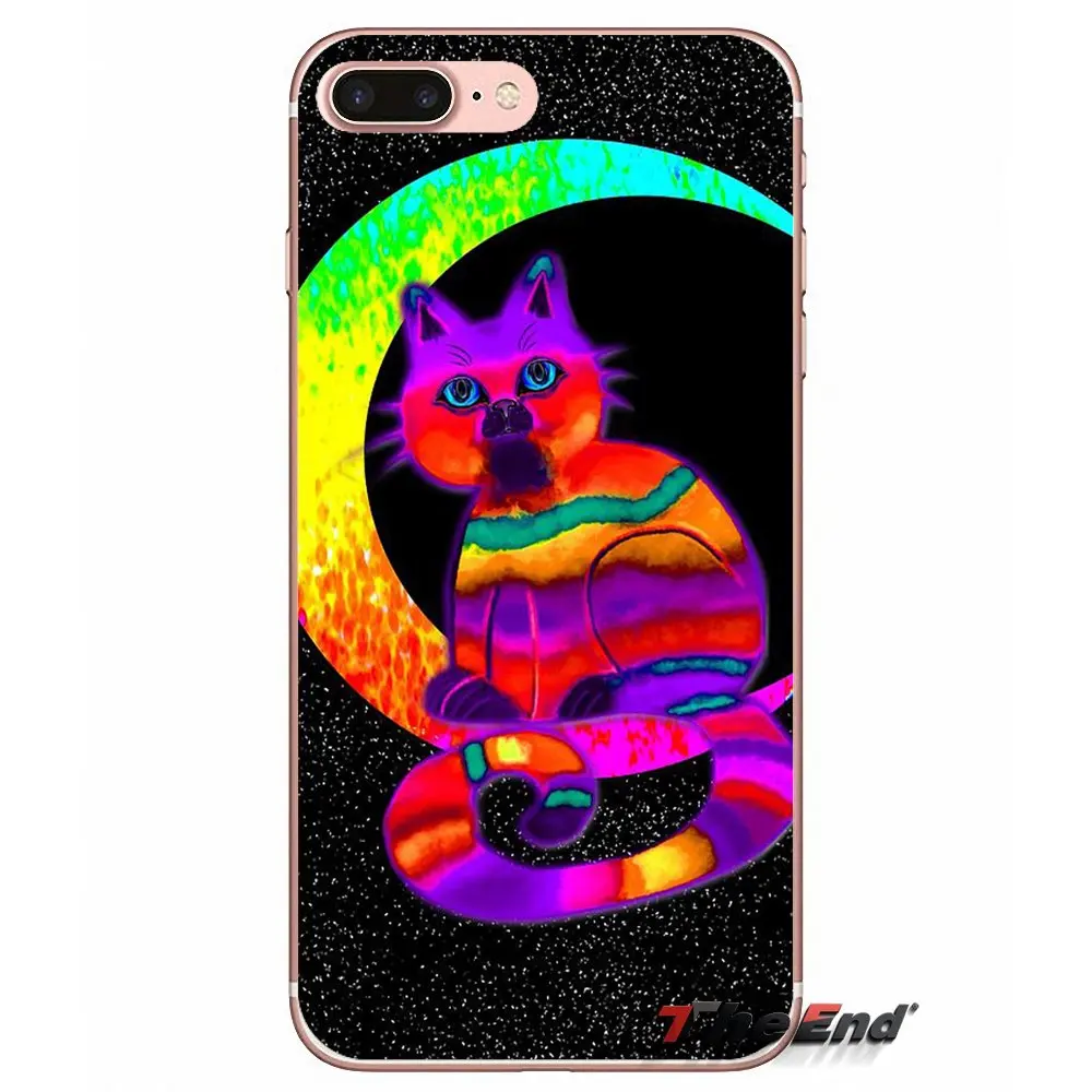 Красочные Кошки для samsung Galaxy J1 J2 J3 J5 J7 A3 A5 A7 2015 2016 2017 J330 J530 J730 аксессуары телефон