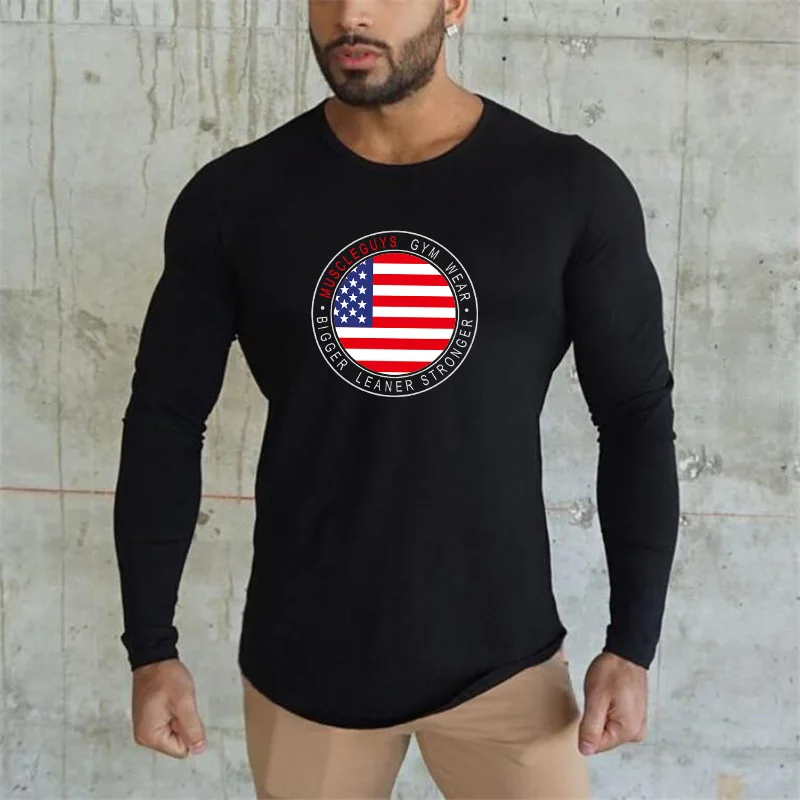 Бренд 2021 новая одежда тренажерные залы Tight футболка мужские фитнес homme Сель с