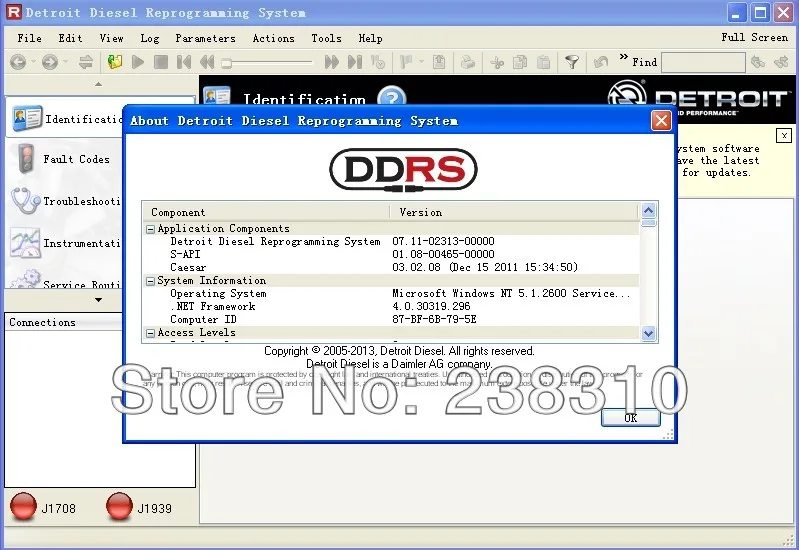 Detroit Diesel Reprograming System 7 11 (DDRS 11) + автономная активация полная поддержка DDEC \ MBE DDC keygen |