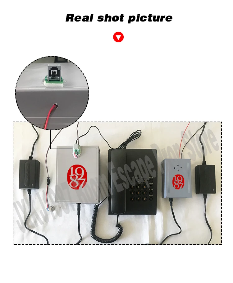Escape room prop ужасный смартфон, игровой реквизит для побега, умный телефонный звонок, наберите правильный пароль для разблокировки с помощью звуковых подсказок