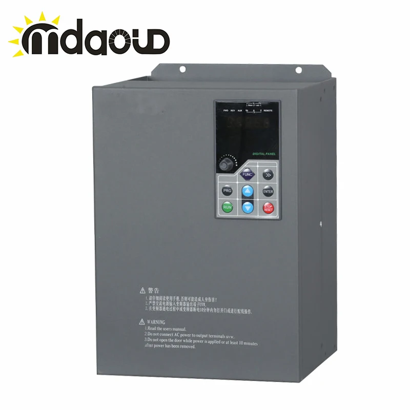 380 В 15 кВт VFD инвертор с переменной частотой 3 фазный вход 3HP мощность двигателя