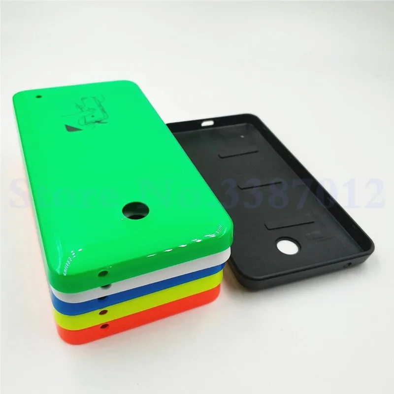 10 шт./лот новая Крышка корпуса для Nokia Lumia 630 635 N630 N635 задняя крышка батарейного